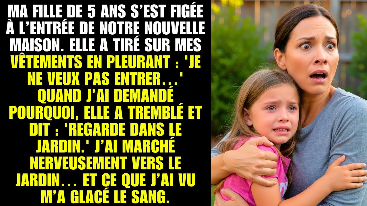 Ce que j’ai vu dans le jardin m’a glacé le sang