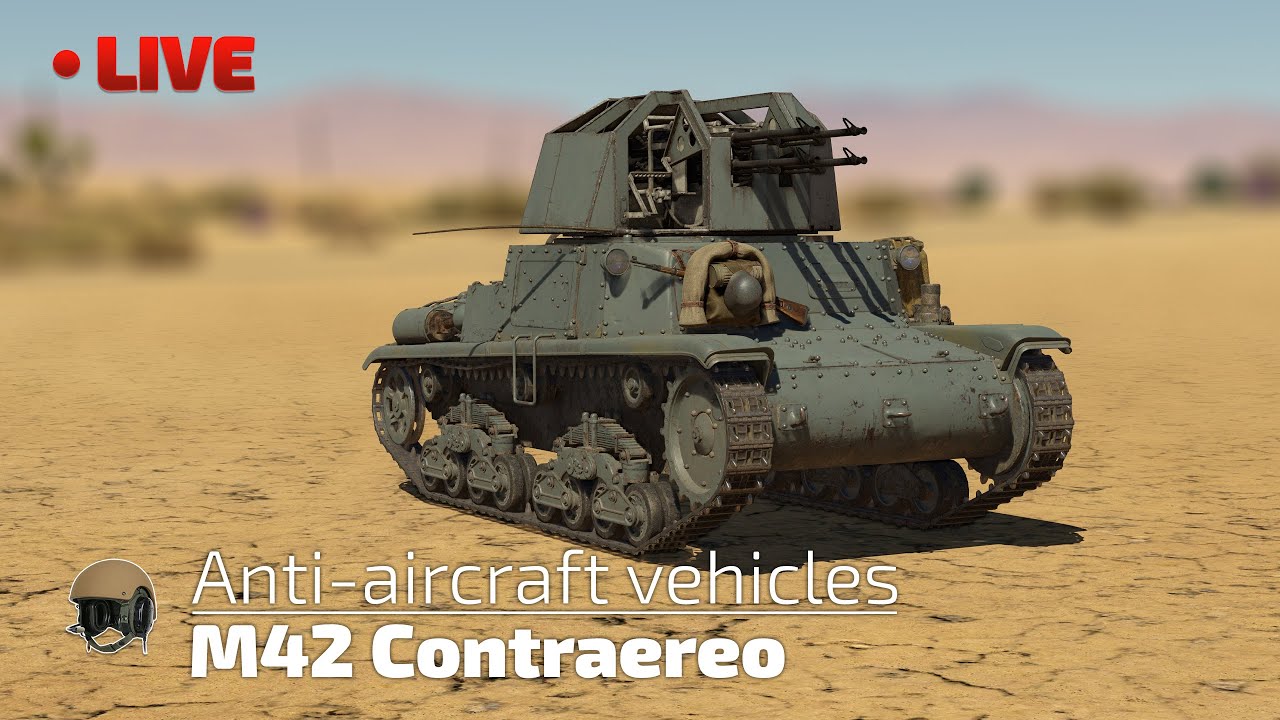 МАРИО НА ОХОТЕ! 🔥 War Thunder. M42 Contraereo