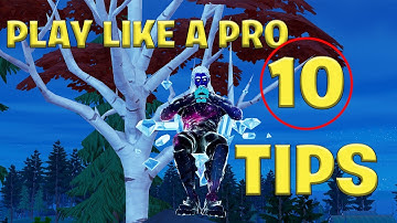 THE TOP 10 TIPS THE PROS DON"T WANT YOU TO KNOW (Fornite Zero Build)