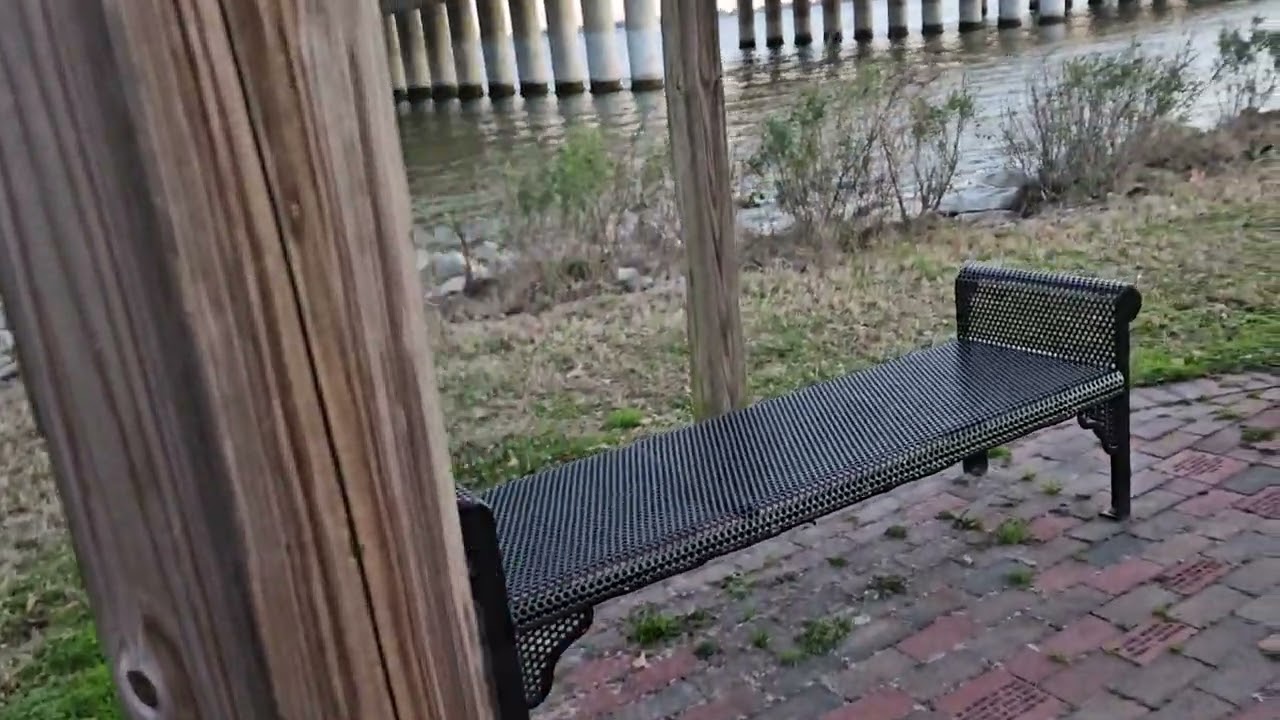 POV: Walking through the Port Norfolk Reflection Walk in Portsmouth, VA