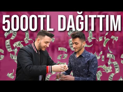 PARA İÇİN YAP #5 | SOKAKTA 5000 TL DAĞITMAK !! |