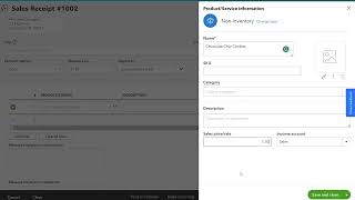 Creating a Sales Receipt in Quickbooks Online - Recording a Sale in Quickbooks, Recording a Payment