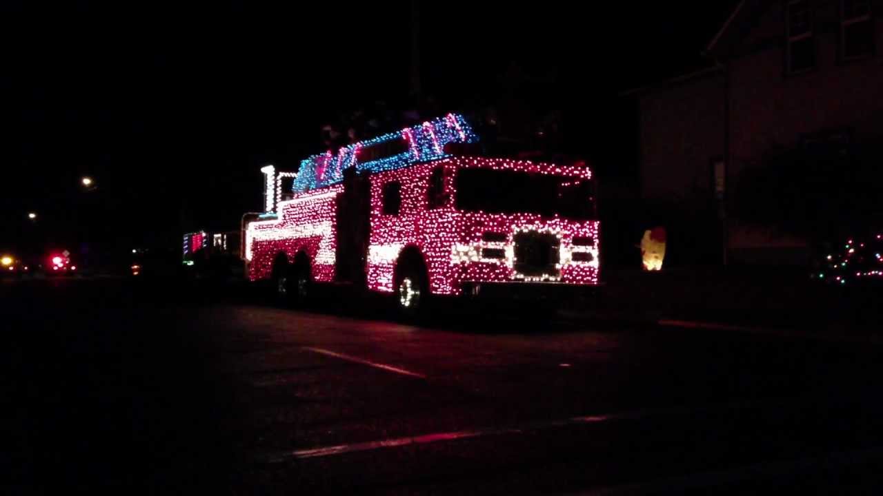 Montesano Fire Department Festival of Lights 2012 Video 1 YouTube
