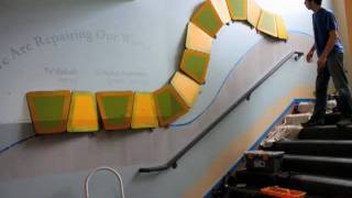 Tzdakah Caterpillar Installation Process