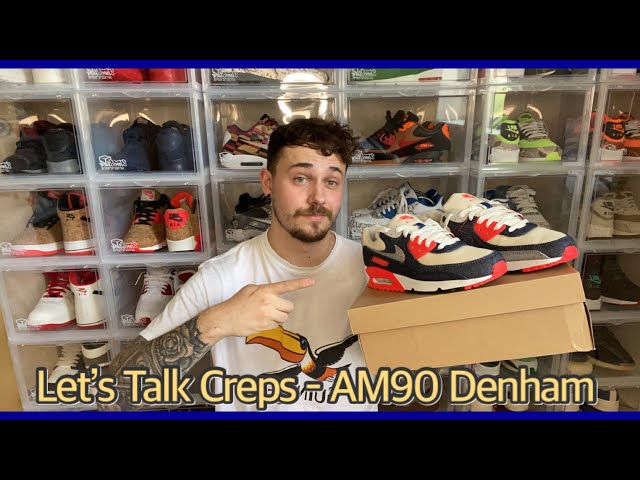 air max 90 denham on feet