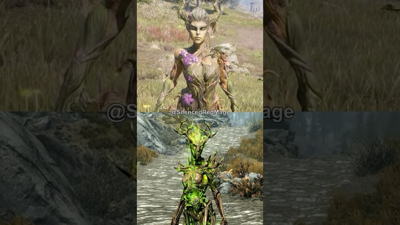 Oblivion Remastered vs. Skyrim - Monsters Comparison 