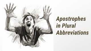 Mastering Apostrophes in Plural Abbreviations: An English Guide