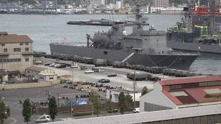 2026海上自衛隊呉基地空母KAGAライブ配信「8月29日（土）猛暑８月続いてますが、呉基地では？」