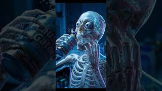 What happens if you drink cold drinks every day for 30 days?         #shorts #shortsfeed #skeleton