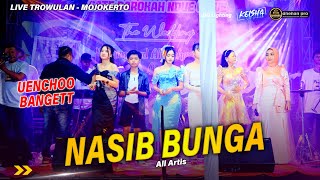 NASIB BUNGA - All Artis Ft ( FARIS KENDANG ) Sate Barokah Duwe Gawe Live Trowulan - Mojokerto #2024