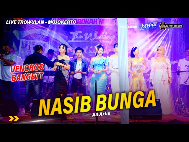 NASIB BUNGA - All Artis Ft ( FARIS KENDANG ) Sate Barokah Duwe Gawe Live Trowulan - Mojokerto #2024 class=