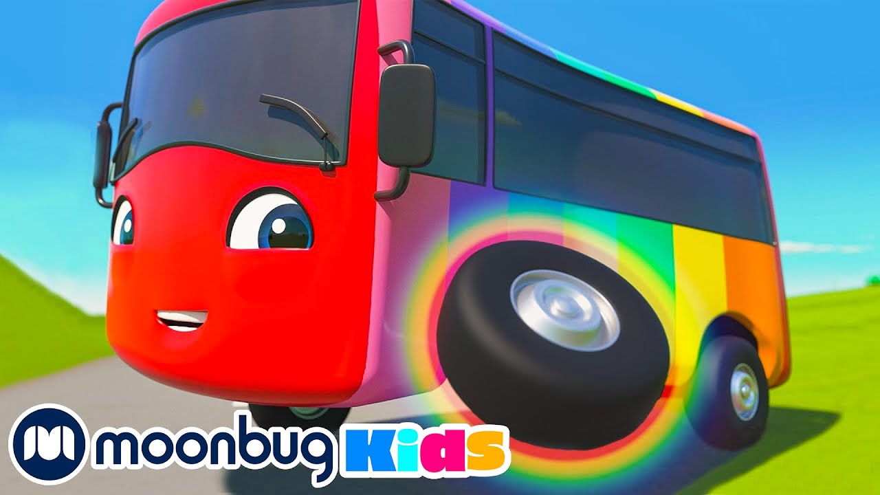 ⁣🌈 Buster o Ônibus Arco-Iris! 🌈 | Melhores Episódios de Go Buster! | Moonbug Kids em Português