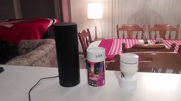 Amazon Echo and LIFX Lighting
