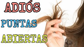 Tratamiento casero para las puntas abiertas del cabello - YouTube