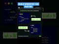 Build Websites 10X faster. #webdevelopment #coding #weblayouts