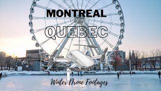 Winter Season Drone Footage's at Montreal Quebec 2021-2022
