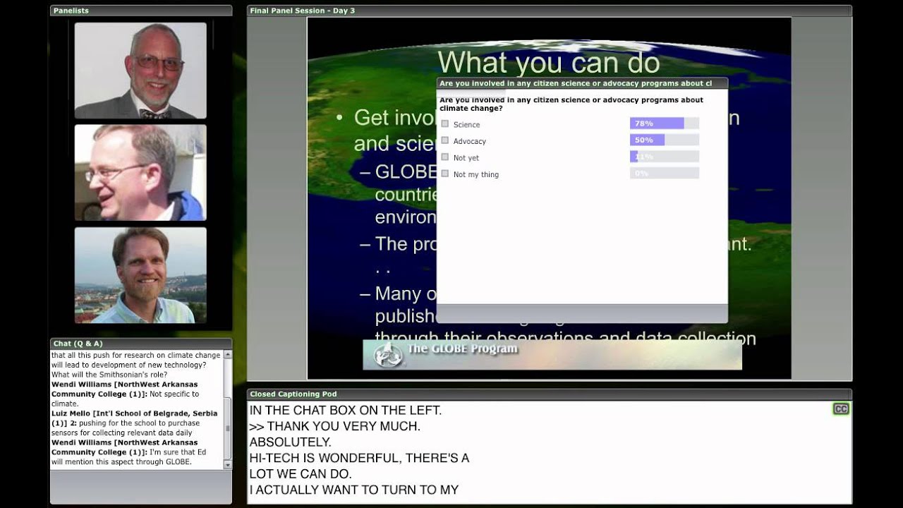 Climate Change Panel Discussion - YouTube