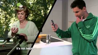 WeChat Global Campaign Featuring Lionel Messi screenshot 4