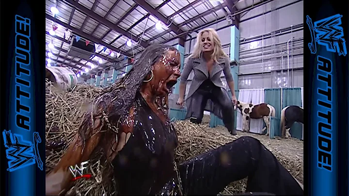 Trish Stratus attacks Stephanie McMahon | SmackDow...