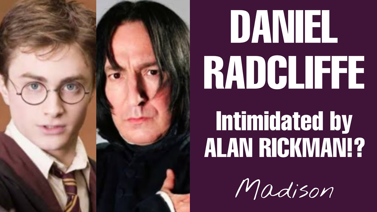 😱 BREAKING Daniel Radcliffe was scared of ALAN RICKMAN the first 3 movies! Not going to be in REBOOT