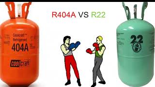 R404A VS R22 ¿SE PUEDE REEMPLAZAR UNO CON OTRO Y CUALES SON SUS PRESIONES DE FUNCIONAMIENTO?