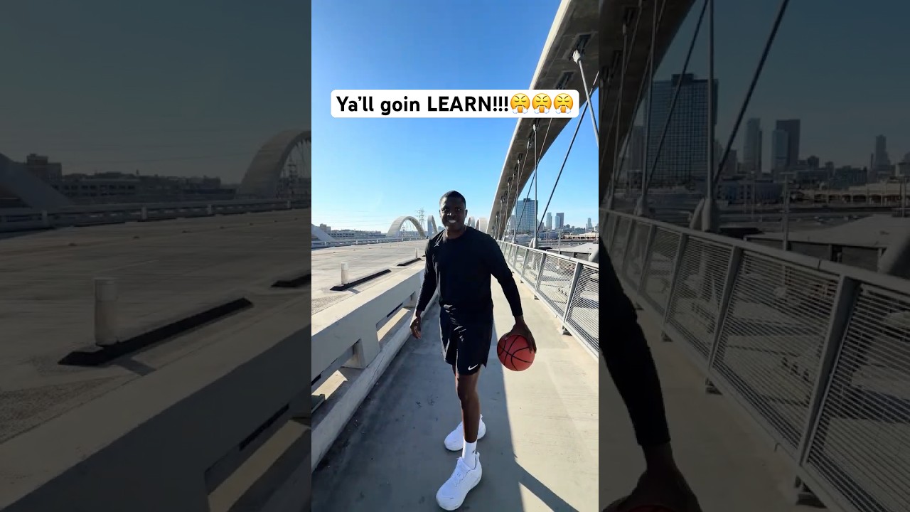 I UNDERSTAND IT NOW! From a bridge in downtown LA!😤 