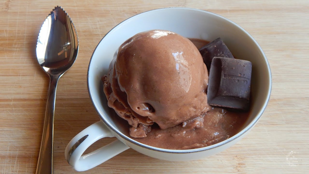 Chocolate Peanut Butter Soft Serve | Nice Cream Recipe | The Sweetest Journey