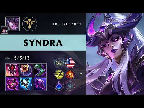 Syndra Support vs Nautilus - NA Challenger Patch 26.11