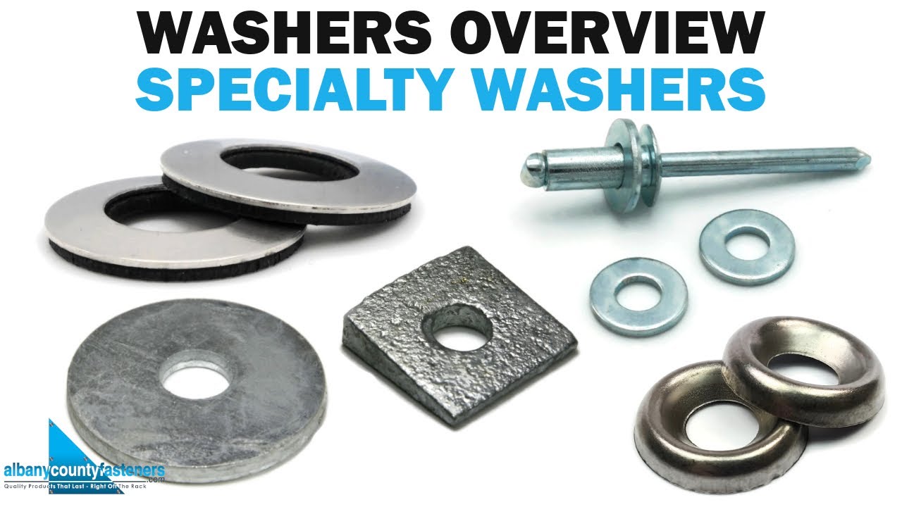 Special Types of Fastener Washers Fasteners 101 YouTube
