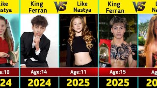 King Ferran VS Like Nastya (The Royalty Family) Glow Up – Transformation From Baby to Now 😱 2026