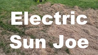 (398) SunJoe 12.6 Inch Electric DE thatcher & Scarifier 12 Amp