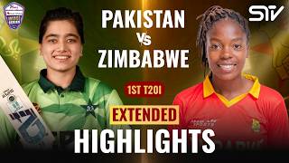 Extended Highlights | Pakistan Women vs Zimbabwe Women | 1st T20I | T20I Series 2026 | M9H1H screenshot 5