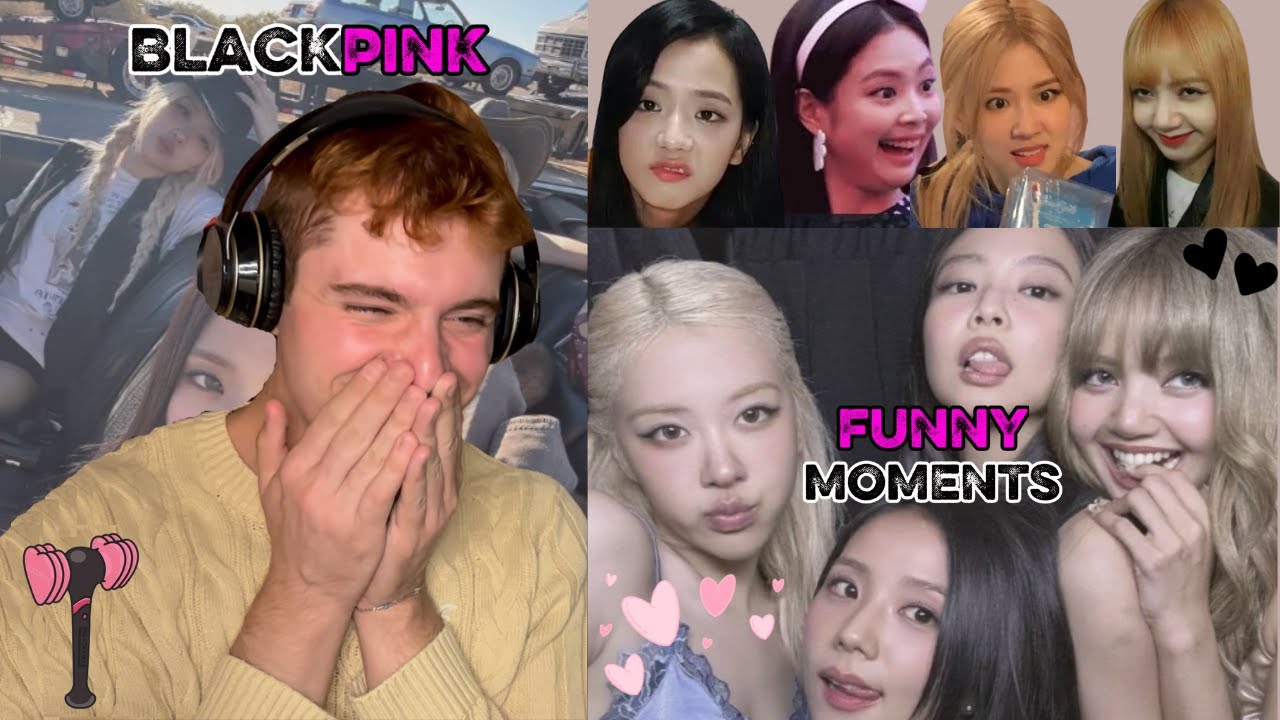 These Girls are PURE CHAOS🤣 Reacting to BLACKPINK Funny Moments🩷