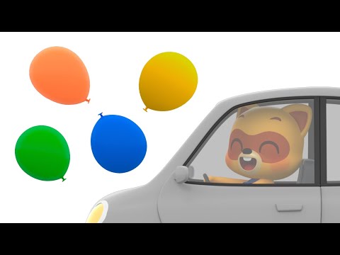 자동차 경주 색깔놀이🚗🏁 | 색깔놀이 | 컬러놀이 | 단어교육 | 로티프렌즈 색깔놀이🌈