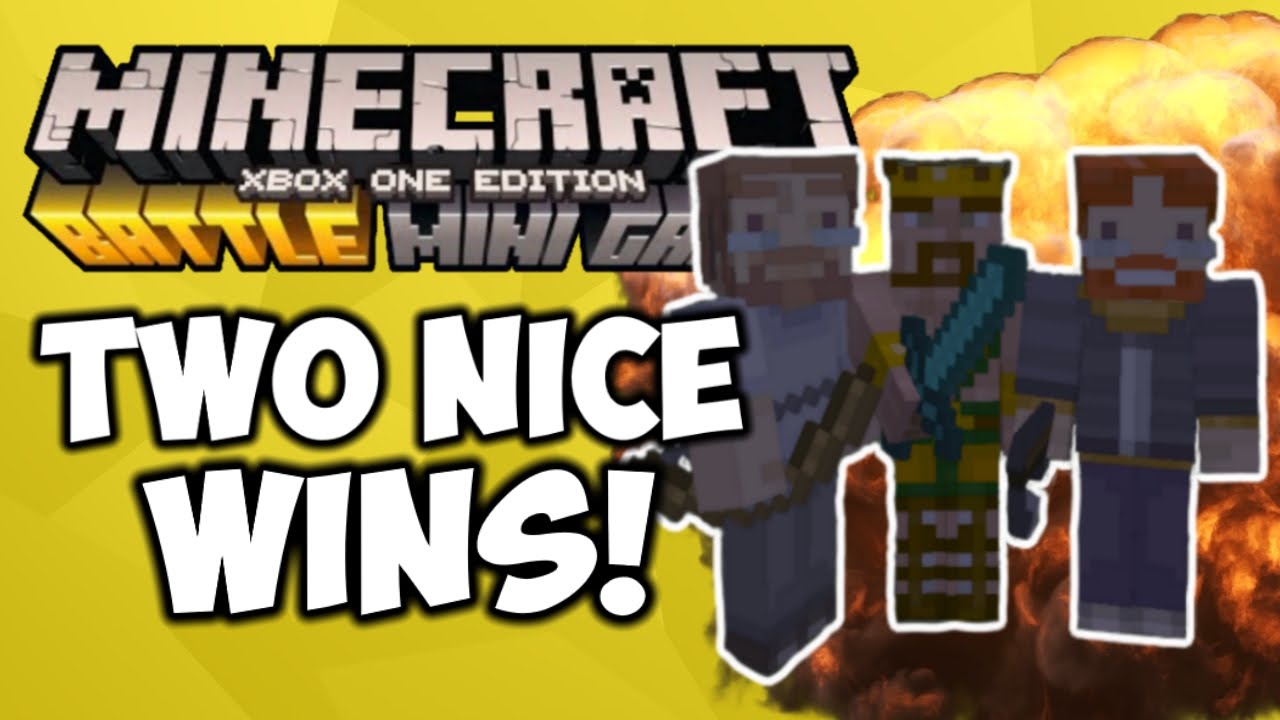 Minecraft TWO NICE WINS! Battle Mini Games Xbox One Edition (iTheHolyPrince) YouTube