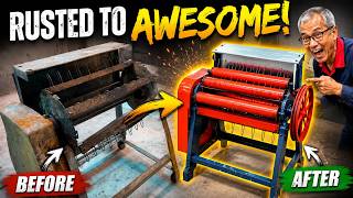 Restoring a 50-Year-Old Industrial Machine (Satisfying Result)
