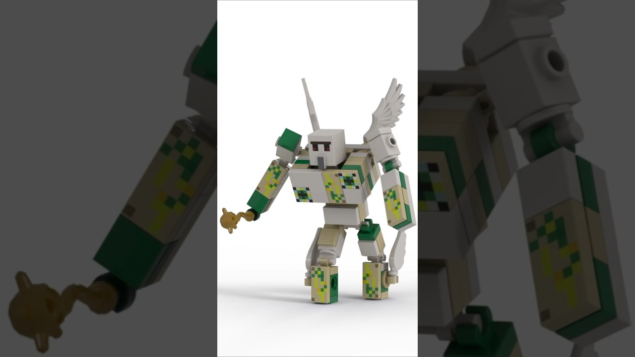 LEGO minecraft fallen iron golem