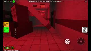 Backrooms level run for your life In obby creator (SHORT)