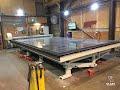 Glassbaltic  shape float glass cutting table intermac genius 61 cta