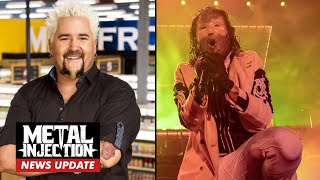 Guy Fieri Spotted Incognito In Front Row At SLIPKNOT | Metal Injection