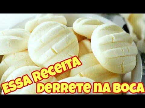 BISCOITO DA RAIVA CASEIRO QUE DERRETE NA BOCA SEM GLÚTEN FAÇA E VENDA