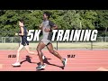 training for 5K PR | road to running a faster 5k | track workout