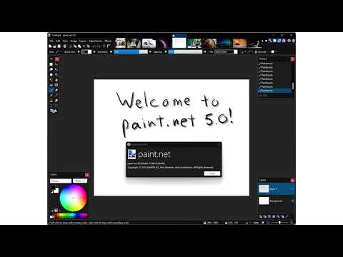Image Editor Paint NET received the largest update 5 0