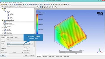 3D Solar Still Spicies Transport CFD simulation