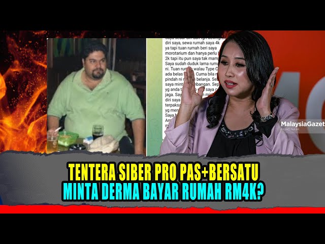 [merayu] TENTERA SIBER PRO PAS+BERSATU MINTA DERMA BAYAR SEWA RUMAH RM4K? class=