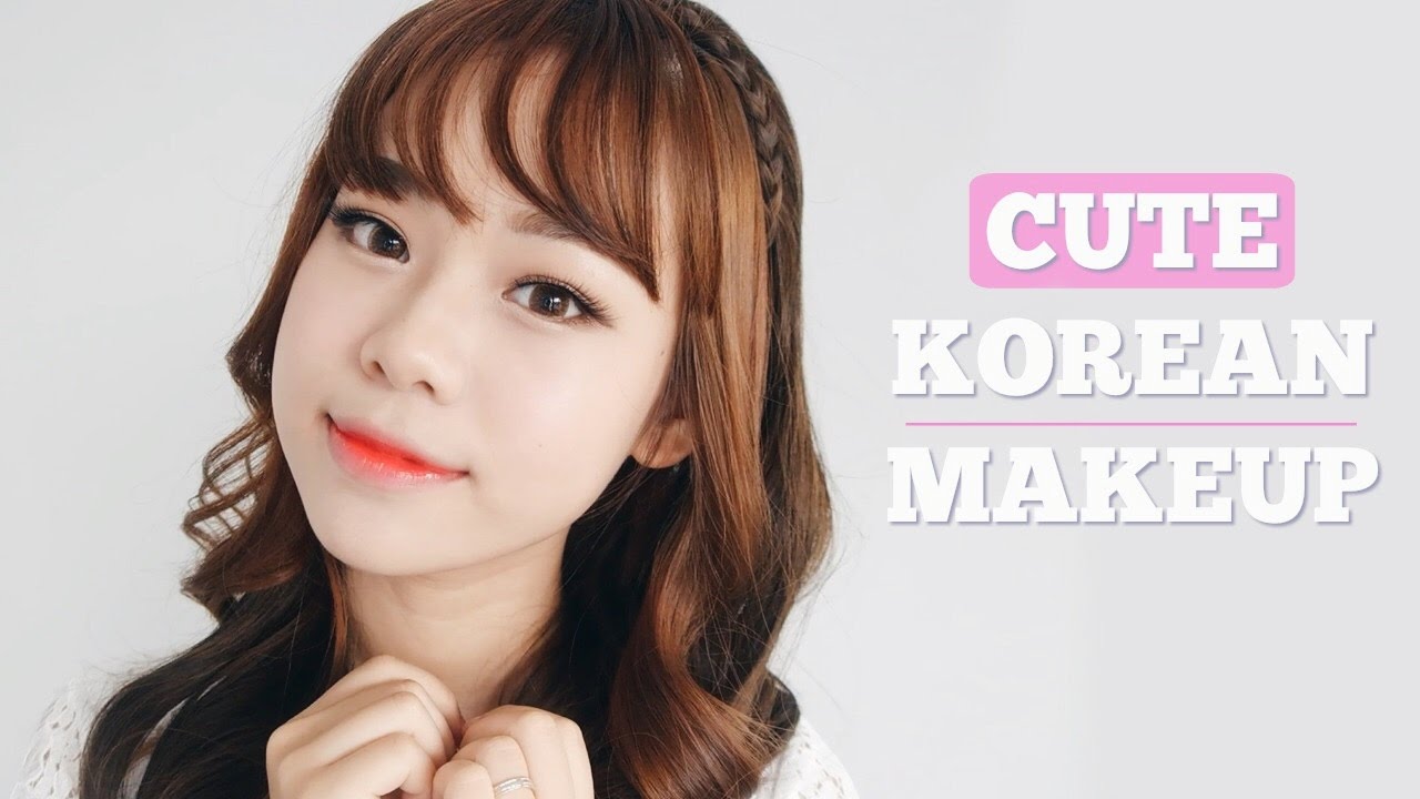  Cute Korean Makeup  Tutorial ENG SUB Molita Lin YouTube