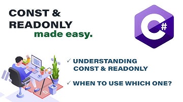 CONST and READONLY in C# .Net made easy! | When to use const and when to use readonly? | Codelligent
