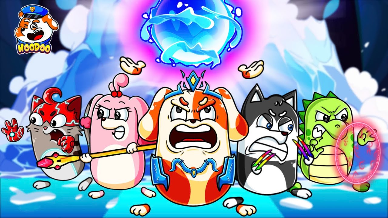 Superhero Team Action for a New House in Pup City!! | Cartoon Animation | Hoo Doo Super - Pup