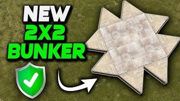 New BUNKER 2X2 In Rust | Rust Base Design 2025
