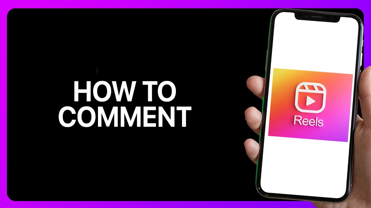 Reel Comment Reply How To Comment On Instagram Reels Tutorial - YouTube